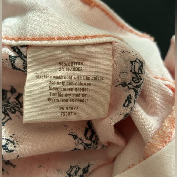 Decree Super Skinny Pink Pants Size 7 Junior - Picture 6 of 10